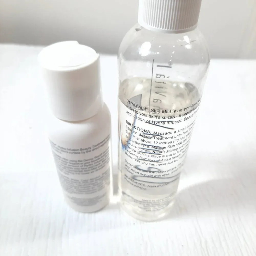 Dermavital Hydra-Infusion 2oz(NEW)‎ and Skin Mist set Derma Vital 4 oz(70% full)